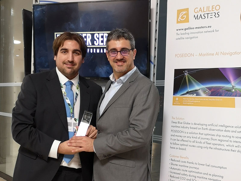 Deep Blue Globe wins Hesse Challenge of ESNC/Galileo Masters 2018!